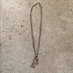 STERLING 925 star necklace